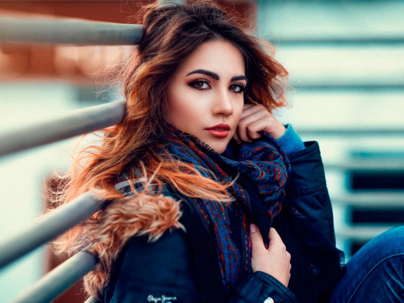 Attractive babe